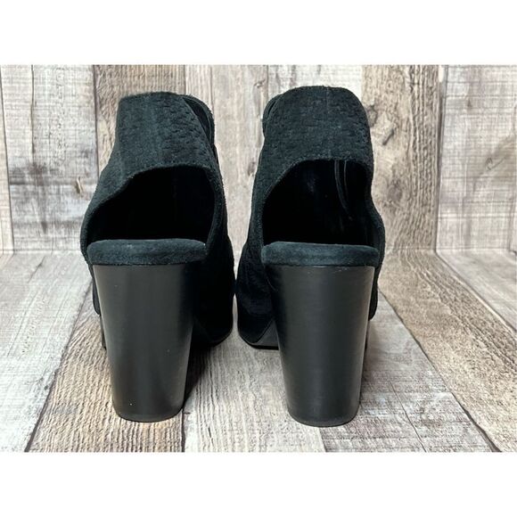 Eileen Fisher Black Wedge Sandals - Picture 6 of 9
